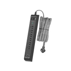 INNOVA - Extension Electrica Multitoma Enchufe Plano Cortapicos 3met