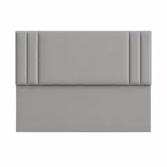 DISEÑOS RAMONA'S - Cabecero Doble Milan 140x60+55 Gris