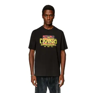 DIESEL - Camiseta Manga Corta Para Hombre T-Just-N5