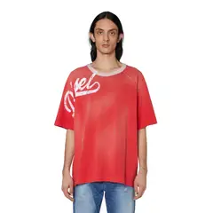 DIESEL - Camiseta Manga Corta Para Hombre T-Roxt-Slits