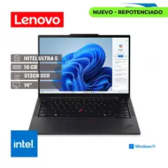 LENOVO - Portátil Thinkpad T14s G5 Intel Ultra 5 /Ram 16GB/ 512GB SSD/14” /W11P/TOUCH