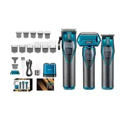 KEMEI - Combo Maquina Peluquera 3en1 Km-8559