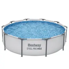 BESTWAY - Piscina estructural redonda Steel Pro MAX