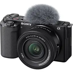 SONY - Cámara ZV-E10 con lente kit 16-50 mm