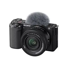 SONY - Cámara ZV-E10 con lente kit 16-50 mm y 55-210 mm