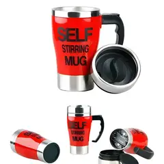 GENERICO - Mug Pocillo Mezclador Automático Termo Acero Inoxidable