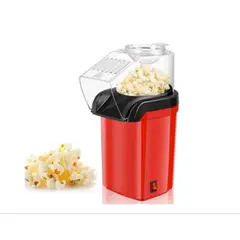GENERICO - Máquina de Palomitas Eléctrica Preparación Rápida sin Aceite Palomera Hogar Diseño Compacto