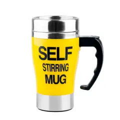 GENERICO - Mug Pocillo Mezclador Automático Termo Acero Inoxidable