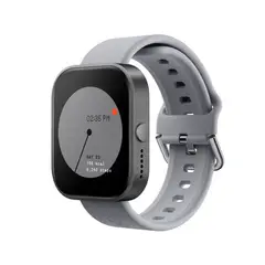 NOTHING - CMF Watch Pro D395 Smartwatch Dark Grey Frame Ash Grey Strap Pantalla