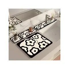 GENERICO - Set De Tapetes Absorbentes cocina o baño
