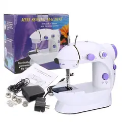 GENERAL - Mini Maquina De Coser Mesa SM-202A Multifuncional Portátil