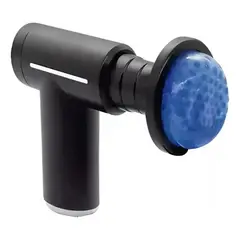 GENERICO - Pistola Masajeadora Facial Gun 6 Niveles Calor Frío Recargable USB