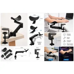 CHINA GLAZE - Sopote de brazo metalico gamer