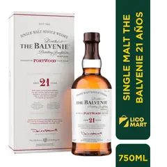 GENERICO - WHISKY SINGLE MALT THE BALVENIE 21 AÑOS 750 ML