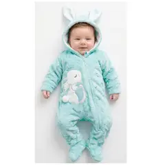 BABY KDS - Pijama Mameluco Ovejero Esquimal Termico Bebe - multicolor