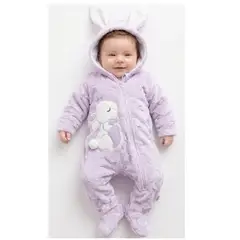 BABY KDS - Pijama Mameluco Ovejero Esquimal Termico Bebe - multicolor