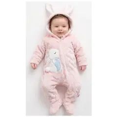 BABY KDS - Pijama Mameluco Ovejero Esquimal Termico Bebe - multicolor