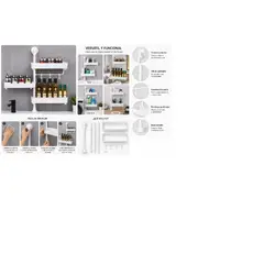 CHINA GLAZE - Organizador de Pared 3 Niveles