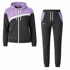 MODA EN CIRCUITO - Conjunto Deportivo o Sudadera Licrada para Mujer con Chaqueta