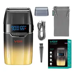 VGR - Afeitadora Eléctrica Hombre V-308 Turbo 9000rpm