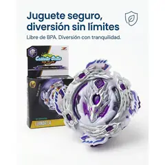 CAJA DE JUEGOS - Trompo Beyblade B-110 Starter Set Combate