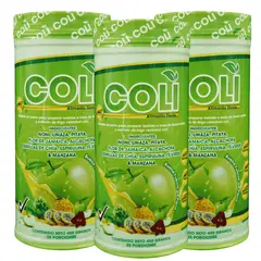 GENERICO - Coli 3 Tarros 450g Fibra Digestiva Bienestar Intestinal y Rutina Constante
