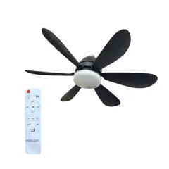 MERCURY - Ventilador Techo Con Lampara Control Remoto