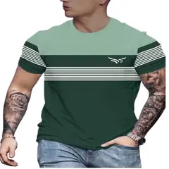 100 - Camiseta Estilo Wing Color Verde