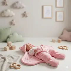 GENERICO - Saco de Dormir Térmico anti destape para Bebe