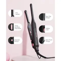 USA - Plancha Pequeñas Wavytalk De 310 Pulgadas Para Cabello Corto