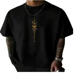 100 - Camiseta Streetwear Para Hombre