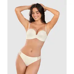 LEONISA - Brasier Strapless Antigravedad Realce sin Arco011841