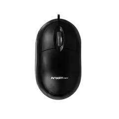 ARGOM TECH - Mouse Argom usb clásico Negro