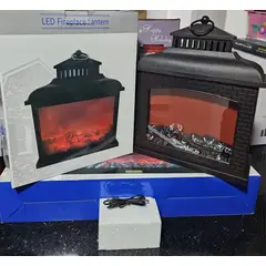GENERICO - Simulacion de chimenea lampara de leña Lámpara Mide 38×30×13 cm