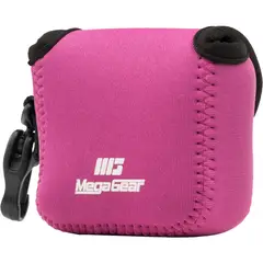 GENERAL - MegaGear Estuche Ultraligero de Neopreno para Cámara con Mosquetón Rosa