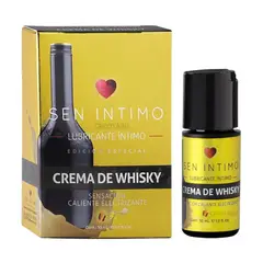 SEN INTIMO - Sen Íntimo Lubricante Caliente Electrizante Crema de Whisky