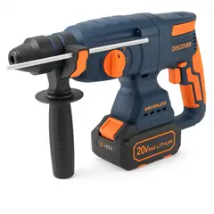 DISCOVER - Rotomartillo SDS-Plus 20V 3.0J 1 bat 4 Ah Brushless estuche FCRH26FX