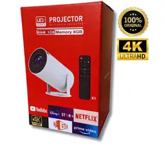 AMERICAN GENERICS - Proyector Hy300 Pro Smart 4K XUPER WIFI Full HD 2026