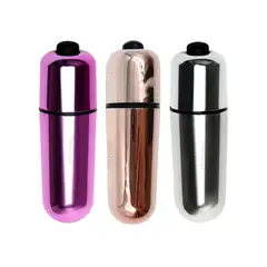 GENERICO - Bala Vibradora Mini Vibrador Discreto 10 Vibraciones Potente