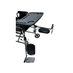 VALCRI - Silla De Ruedas Lowe Adulto Reclinable Con Mesa Auxiliar