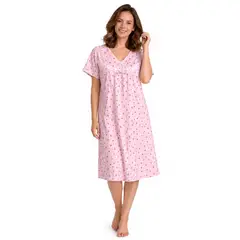 ROMANELLA - Pijama Bata Pandora Encaje