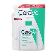 CERAVE - Refill Gel Limpiador Espumoso Piel Normal a Grasa x473ml