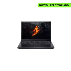 ACER - Portátil NITRO V15 - RYZEN 7 7735HS - 16GB DDR5 - 512GB SSD - RTX 4050 6GB - 15.6" - GAMER