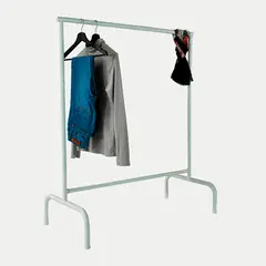 NO NO - Burro exhibidor de ropa 100 X 120 Blanco