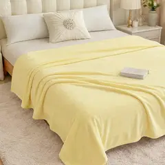 GENERICO - Cobija Manta Piel de Ángel 200x190 cm Ultra Suave Liviana y Elegante