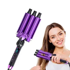 GENERAL - Rizador Ondas De Sirena Pantalla Digital 230° Pro-9613 Lila