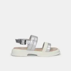 BUBBLE GUMMERS - Sandalias Para Niña Bubblegummers Gris Leidy Junior Girls 6 +
