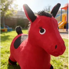INFANTILES CAJUROMIX - Animal Saltarin Con Pijama Caballito Rojo