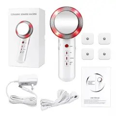 GENERICO - Masajeador Corporal 3 en 1 Ultrasonido Infrarrojo Cavitación