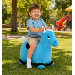 INFANTILES CAJUROMIX - Animal Saltarin Con Pijama Caballito Azul